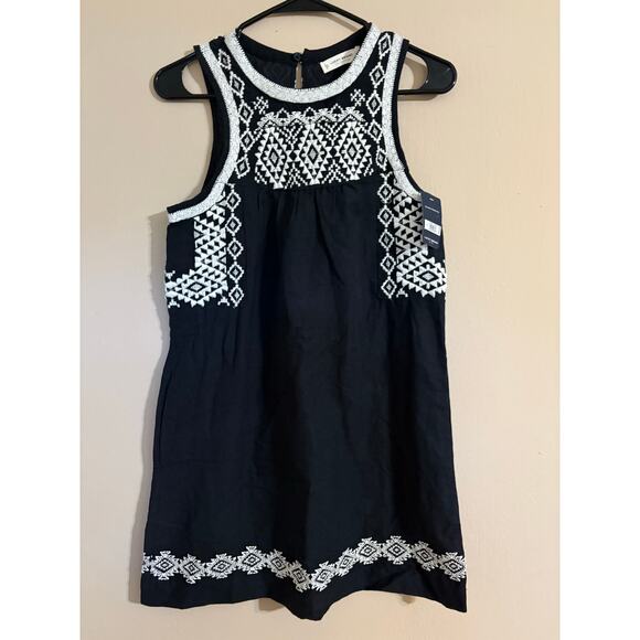 NWT Lucky Brand Women's Embroidered Sleeveless Dress Sz S - Picture 2 of 6